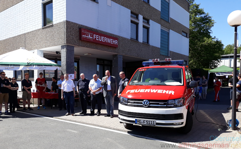 The new mobile command vehicle (Einsatzleitfahrzeug)