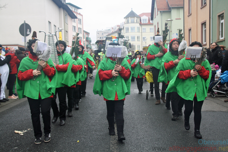 Thüringer Schmalmeienorchester - Taunus-Karnevalszug 2019