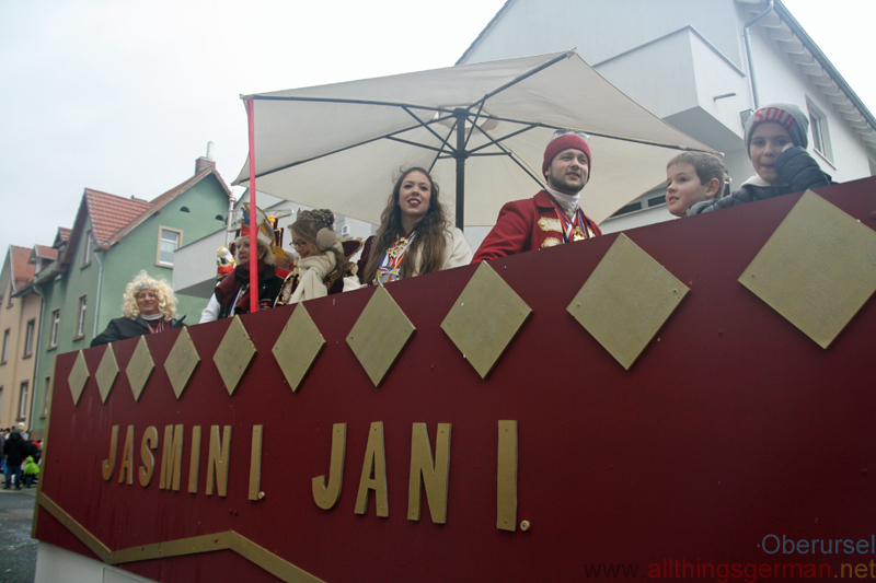 Prinzessin Jasmin I. & Prinz Jan I. - Taunus-Karnevalszug 2019
