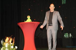 Thomas Poppitz with the history of the Brunnenfest