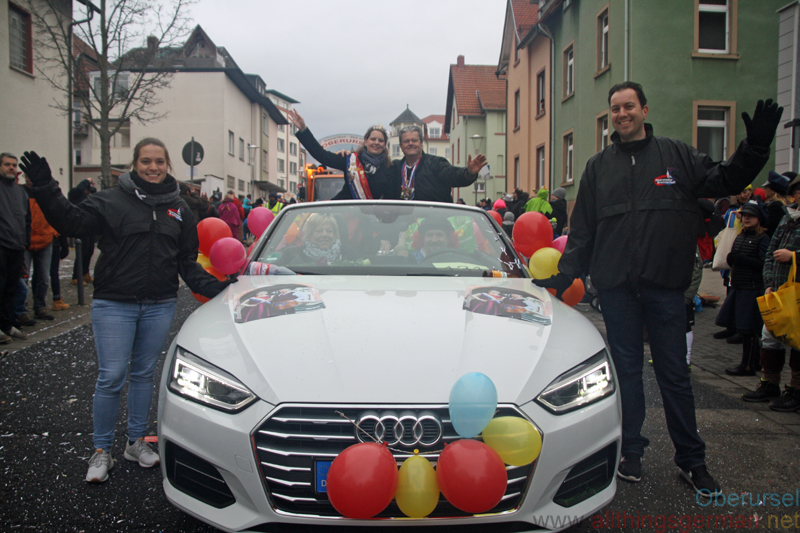 Brunnenkönigin Anna-Lena I. & Brunnenmeister Herbert - Taunus-Karnevalszug 2019