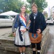 Pia I. with Brunnenmeister Mathias during Autos in der Allee on Saturday, 27th April, 2019