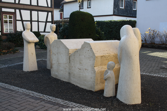 The victims' memorial photographed on 17th December 2011