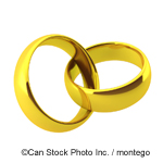 Golden Wedding Rings - ©Can Stock Photo Inc. / montego